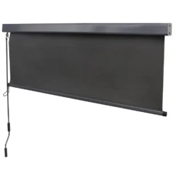 Mucola Senkrechtmarkise 160x250 Cm Markise Seitenmarkise Anthrazit Windschutz -Deutschland Garten Zier Verkaufs-Shop e934381bc4edb33a9b60a72d476a149a