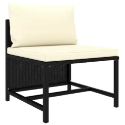VidaXL 5-tlg. Garten-Sofagarnitur Mit Auflagen Schwarz Poly Rattan -Deutschland Garten Zier Verkaufs-Shop e9f88fbaa22602fd2039e913476f4153