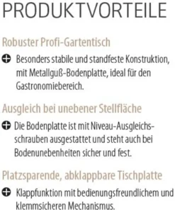 Tisch Cervia 90cm Ø Anthrazit/HPL -Deutschland Garten Zier Verkaufs-Shop ea326f46ee3ca148739511e4d6cac8d6