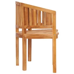 VidaXL Bananenbank 151 Cm Massivholz Teak -Deutschland Garten Zier Verkaufs-Shop ea891eecb350a29c50644d2d47a3dc9e