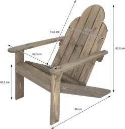ProGarden Gartenstuhl Adirondack Holz -Deutschland Garten Zier Verkaufs-Shop eac72929bd1626c977027857d35cb174