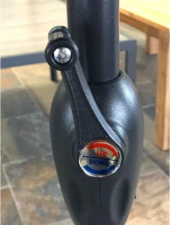 SenS-Line - Sonnenschirm Salou Stock Sonnenschirm - Ø300 Cm - 8-Rippen - Polyester - Anthrazit - Ohne Schirmständer -Deutschland Garten Zier Verkaufs-Shop eb9b45ebfa5a9d62bc89339e9344717a