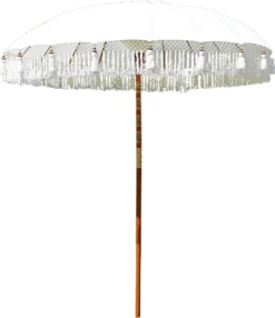 Sonnenschirm Bali 180cm Sonnenschutz Mangoholz Baumwolle Fransen Schirm Gartenschirm Dekoschirm -Deutschland Garten Zier Verkaufs-Shop ebcf67781a34343af0cdb44befae2128