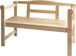 Gartenbank 2-Sitzer Friesenbank Gardissimo Kiefer Massiv