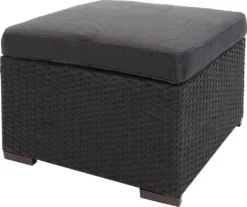 Poly-Rattan Garnitur HWC-J38, Garten-/Lounge-Set Sitzgruppe, Spun Poly Halbrundes Rattan Anthrazit, Kissen Dunkelgrau -Deutschland Garten Zier Verkaufs-Shop ec5372908a265b2e73e16975c3d09312