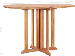 VidaXL Schmetterling Gartentisch Klappbar 120x70x75cm Teak Massivholz -Deutschland Garten Zier Verkaufs-Shop eccf1d6b4d464b07773bdbbdcf383049