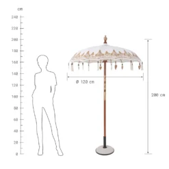 BUTLERS ORIENTAL LOUNGE Sonnenschirm Ø120cm -Deutschland Garten Zier Verkaufs-Shop efebd6bfd50e4bdac4377ce5cbf582ca