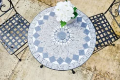 Como Tisch Rund Ø 60cm Schwarz / Mosaikoptik -Deutschland Garten Zier Verkaufs-Shop f12955e23bd0bfc0570d5207f96b3cfc