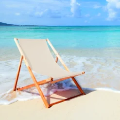 ECD Germany 2er Set Liegestuhl, Beige, Aus Holz, Belastbar Bis 120kg, Klappbar, 3 Liegepositionen, Gartenliege Sonnenliege Relaxliege Strandstuhl Für Garten, Terrasse Und Balkon -Deutschland Garten Zier Verkaufs-Shop f19aadbaeed8395eced09b04a0ca50ac