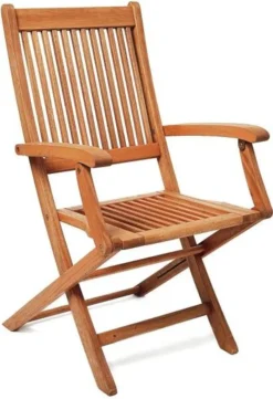 Merxx Klappsessel "Rio" 2er Set - Eukalyptusholz