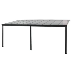 Terrassenüberdachung 495 X 303 X 226 / 278 Cm (Grau) -Deutschland Garten Zier Verkaufs-Shop f30f62ec71c333fde8e9e26e65360a14