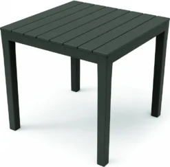 Modularer Quadratischer Tisch, Italy, 78 X78x72 Cm, Farbe Anthrazit