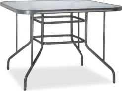 Relaxdays Gartentisch Mit Glasplatte STRUK -Deutschland Garten Zier Verkaufs-Shop f48480544c843d5502a98de5082c3585