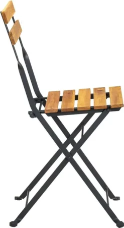 VidaXL Klappbare Bistrostühle 4 Stk. Massivholz Akazie -Deutschland Garten Zier Verkaufs-Shop f4a77f2ad1fa6a21e98bc3a3a4e1c079