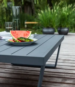 Dehner Gartenlounge Bellevue Inkl. Polster, 3-teilig, Aluminium/Polyester/Polyurethan, Dunkelgrau/hellgrau -Deutschland Garten Zier Verkaufs-Shop f6058a0f844fd6d8ededf99a3a68912a