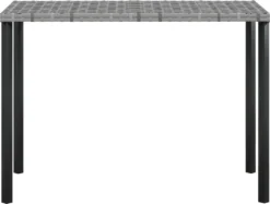 VidaXL 5-tlg. Sofagarnitur In L-Form Mit Kissen Poly Rattan Grau -Deutschland Garten Zier Verkaufs-Shop f612a2c2497d86e5488632fbd6a44e2f