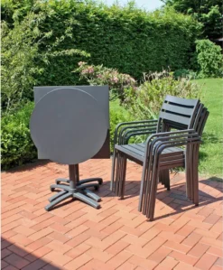 Harms Gartentisch Garden Pleasure Treviso Grau Quadratisch -Deutschland Garten Zier Verkaufs-Shop f667d3ebc1f47306787903a32d2bc1d7