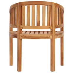 VidaXL Bananenstühle 2 Stk. Massivholz Teak -Deutschland Garten Zier Verkaufs-Shop f7d5004962bed619fafe410814a9e233