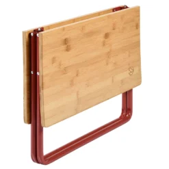 Zusammenklappbarer Beistelltisch Holz, Outdoor Campingtisch Klappbar Für Camping Und Garten, 58 X 38 X 58 Cm, Bambus, Inkl. Tragetasche -Deutschland Garten Zier Verkaufs-Shop f85181575b83dd4b64be418bc69c9c4c