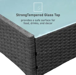 Wolketon Gartenmoebel Set Poly Rattan Balkonmoebel Sitzgruppe Schwarz Langlebig Lounge Set Mit 2-er Sofa, Singlestuehle, Tisch Und Sitzkissen¡­ -Deutschland Garten Zier Verkaufs-Shop f882e9d9e8ab07d9c2c7c1f1b911bab4