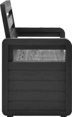 VidaXL Gartenbank Mit Stauraum 132,5 Cm Kunststoff Anthrazit -Deutschland Garten Zier Verkaufs-Shop f9ccf0fcb5c4d3d5a5783951f969d79b