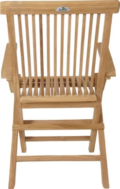 KMH® 2er SET TEAK Klappstühle Mit Armlehnen -Deutschland Garten Zier Verkaufs-Shop f9e65119218eb644015b99eb9bd80dcc
