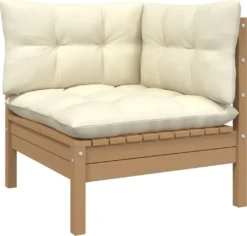 VidaXL 5-tlg. Garten-Lounge-Set Mit Kissen Honigbraun Kiefernholz -Deutschland Garten Zier Verkaufs-Shop fa3c8d112209c839b2a2b456d569a62c
