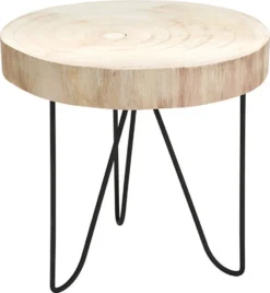 Tisch Mit Baumscheibe 29x29 Cm