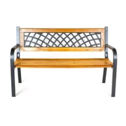 Linder Exclusiv Gartenbank 2-Sitzer Parkbank Bis 140 Kg Mit Rückenlehnen Gartenmöbel Holzbank MC4354 118x52x74 Cm -Deutschland Garten Zier Verkaufs-Shop facb395bbe8f5256d427ba5a0b4cc1cd