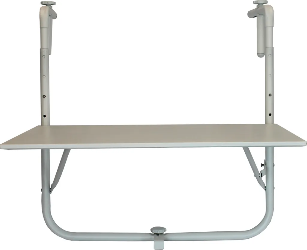 ProGarden Balkontisch Mattweiß 2 ProGarden Balkontisch Mattweiß – Bild 2