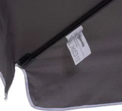 Outsunny Sonnenschirm Gartenschirm Strandschirm Balkonschirm Schirm Sonnenschutz Knickbar (Grau+Schwarz) -Deutschland Garten Zier Verkaufs-Shop fb5f95bc220b1a43246d8109718fc13c