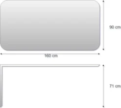 Gartentisch / Lofttisch MFG 160x90cm Alu Graphit / Topalit Betonoptik -Deutschland Garten Zier Verkaufs-Shop fc1164022943cfc947fbe2694f995182
