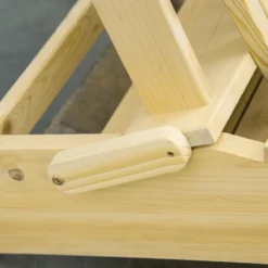 Outsunny Adirondack-Gartenstuhl Mit Fußstütze Klappbar Gartenliege Outdoor Gartenmöbel Kiefernholz Natur 78 X 140 X 94 Cm -Deutschland Garten Zier Verkaufs-Shop fcd066bfaafc756cf36a8e5d21ced3d9