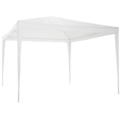 Tectake Garten Pavillon 3x3m Mit 3 Seitenteilen - Weiß -Deutschland Garten Zier Verkaufs-Shop fce644faa82b5b5ebda0d2b18156b7cf