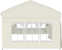 VidaXL Partyzelt Faltbar Mit Seitenwänden Creme 3x6 M -Deutschland Garten Zier Verkaufs-Shop fec0f0ebd9a8217e41e8e91a359ec503
