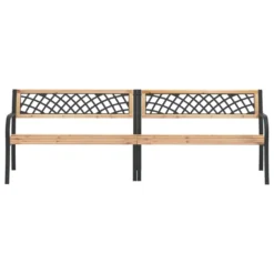 VidaXL Doppel-Gartenbank 238 Cm Massivholz Spießtanne -Deutschland Garten Zier Verkaufs-Shop fede078d18727e056294f04244babd32