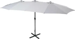 COUNTRYSIDE® Doppel-Sonnenschirm | XXL-Sonnenschirm | 460cm
