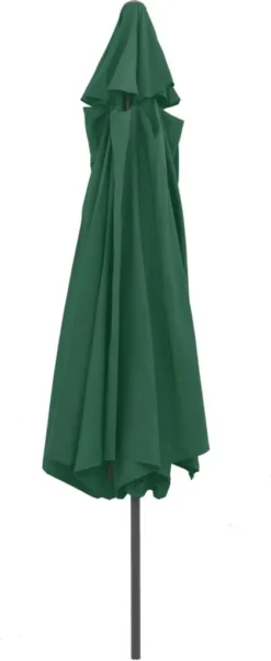 VidaXL Sonnenschirm Mit Metall-Mast 400 Cm Grün -Deutschland Garten Zier Verkaufs-Shop ff3fc5e74df30e9c5c654a364830a416